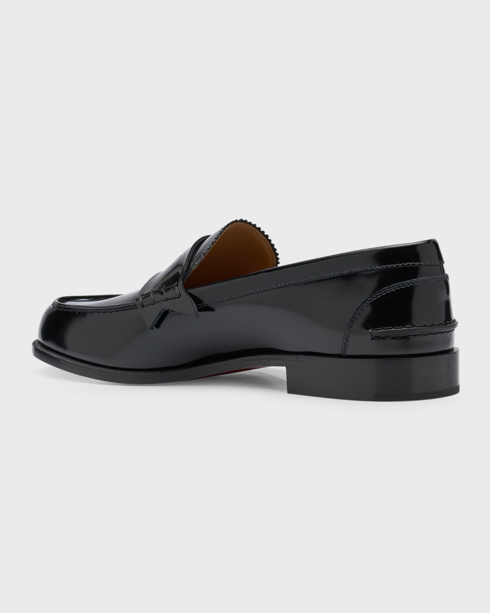 Men's Patent Leather Penny Loafers Product Image
