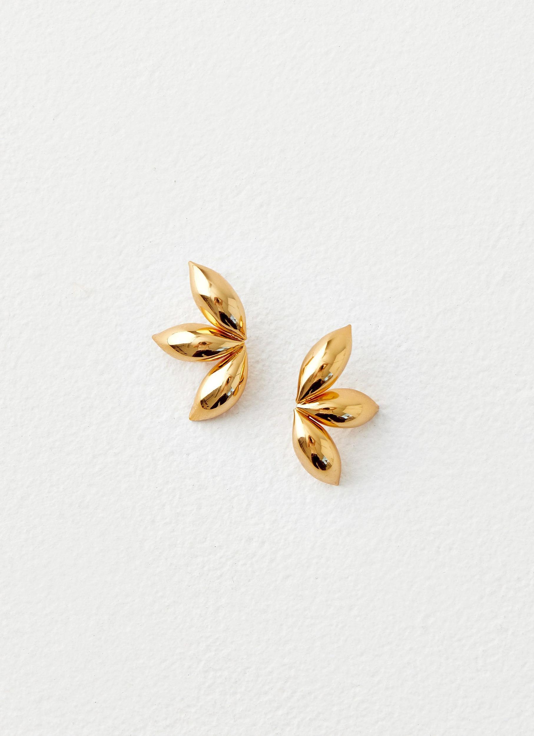 Priya Earrings - Gold Product Image