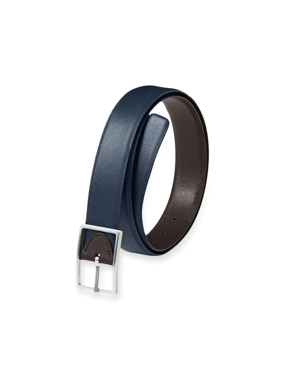 Anderson Reversible Belt - Navy/brown Product Image