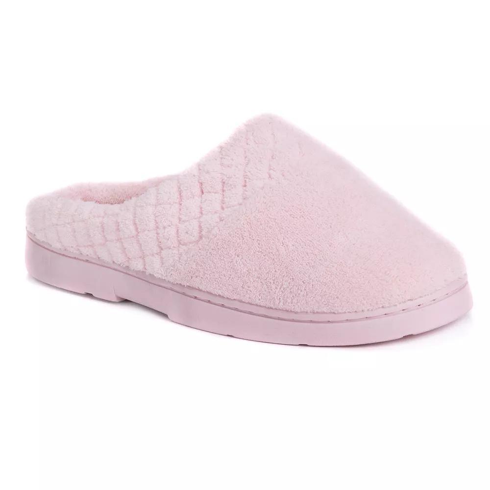 MUK LUKS Women's Clog Slippers, Size: Large, Pink Product Image