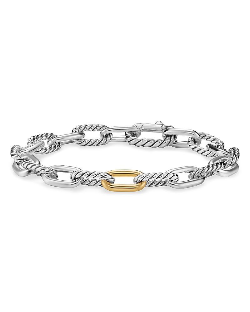 Mens DY Madison Chain Bracelet in Sterling Silver Product Image