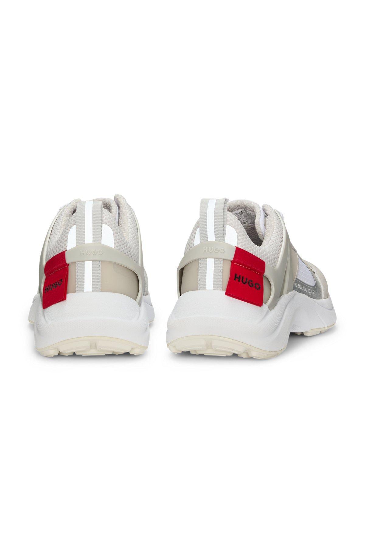 Running trainers with suede and mesh Product Image