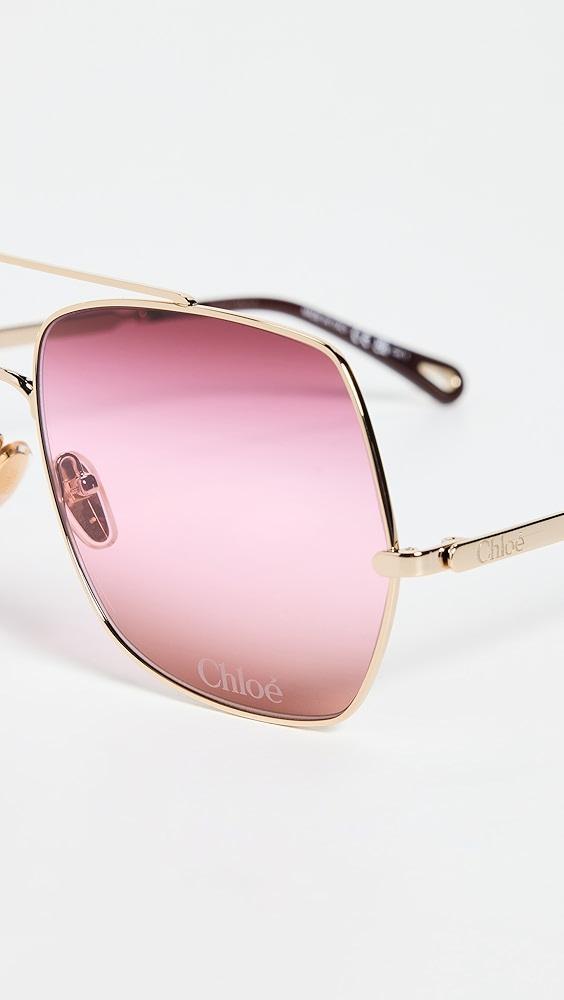 Chloé Aly Fashion Show Sunglasses | Shopbop Product Image