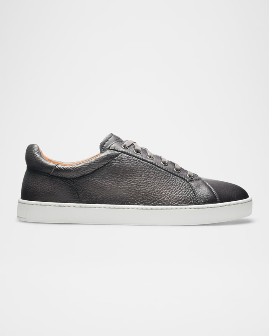 Men's Leve Soft Leather Low-Top Sneakers Product Image