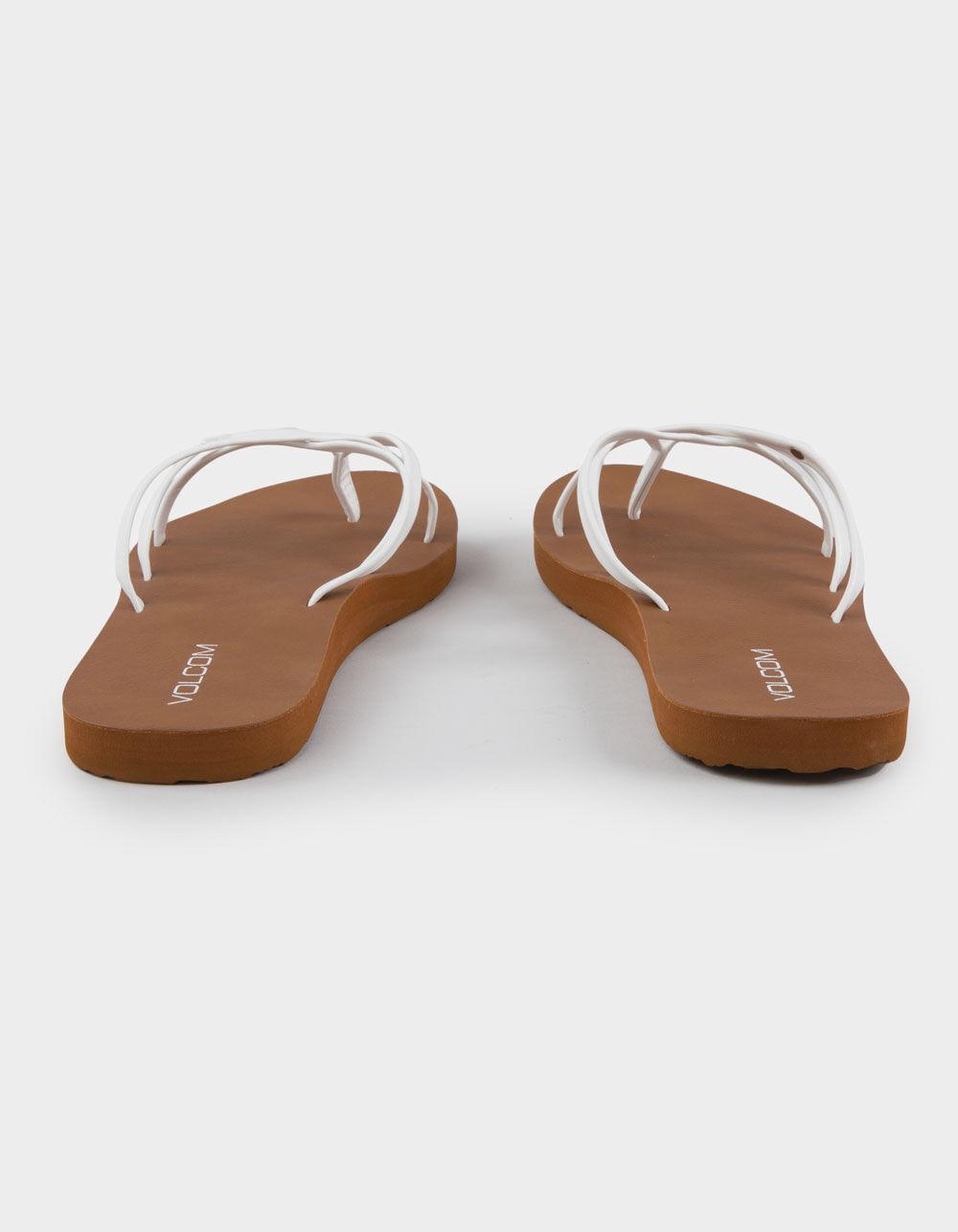 VOLCOM New School II Womens Thong Sandals - BLACK Product Image