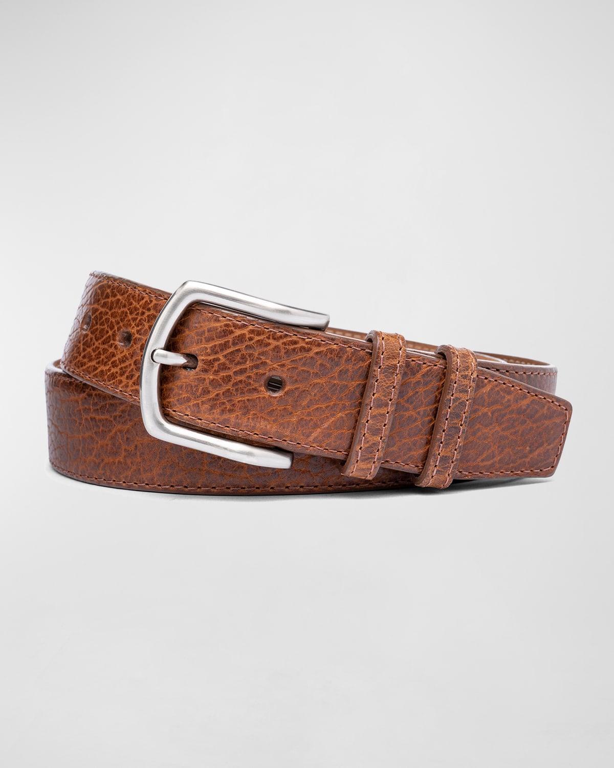 Mens Tucson Bison Belt w/ Nickel Buckle Product Image