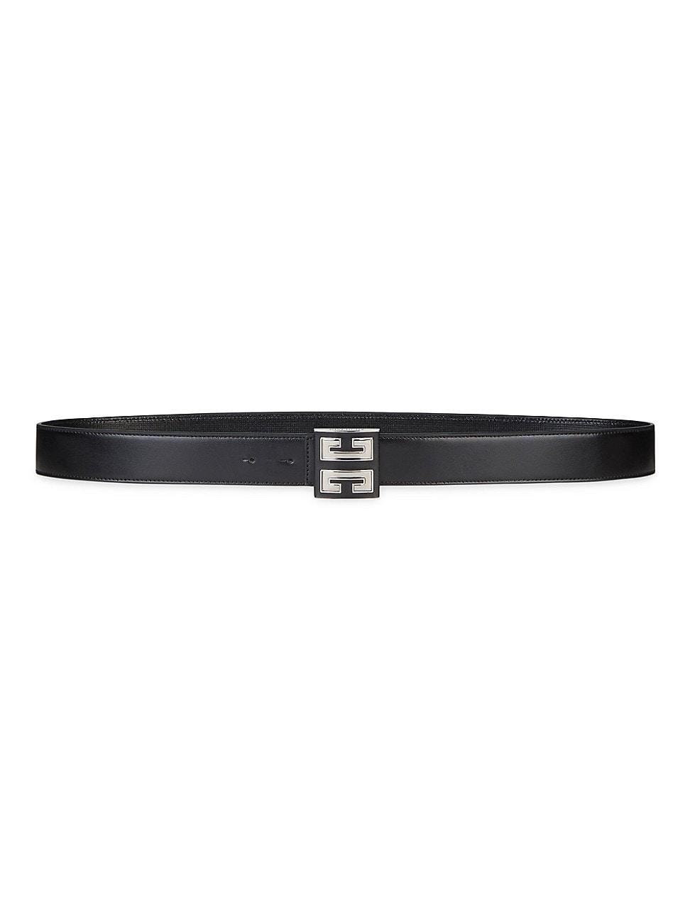 Mens 4G Reversible Belt In 4G Classic Leather Product Image