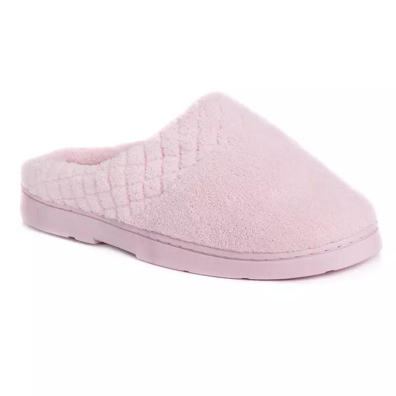 MUK LUKS Women's Clog Slippers, Size: Large, Pink Product Image