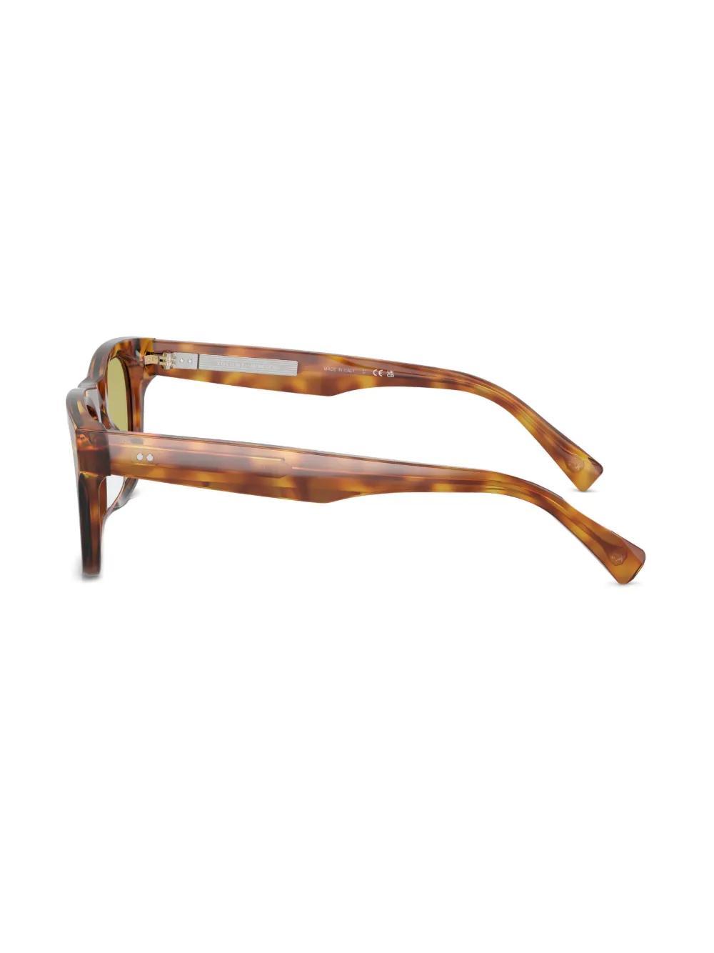 BRUNELLO CUCINELLI Bc4002s Mr.brunello Square-frame Sunglasses In Brown Product Image