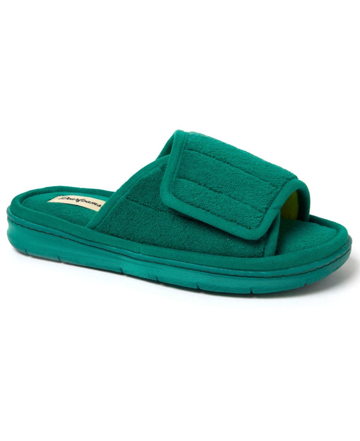 Dearfoams Mickey Terrycloth Women's Slide Slippers, Size: Medium, Sleet Product Image