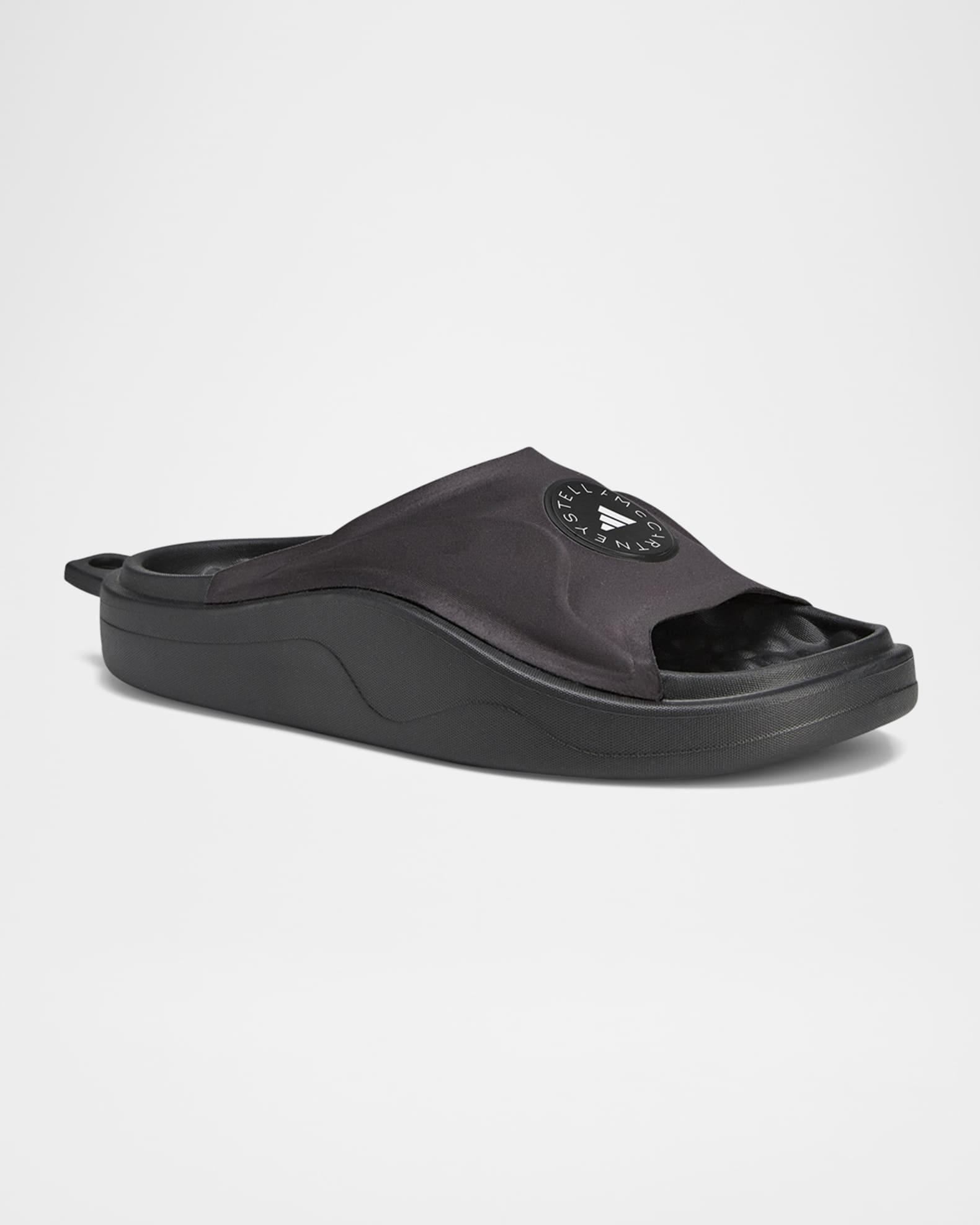Sporty Logo Slide Sandals Product Image