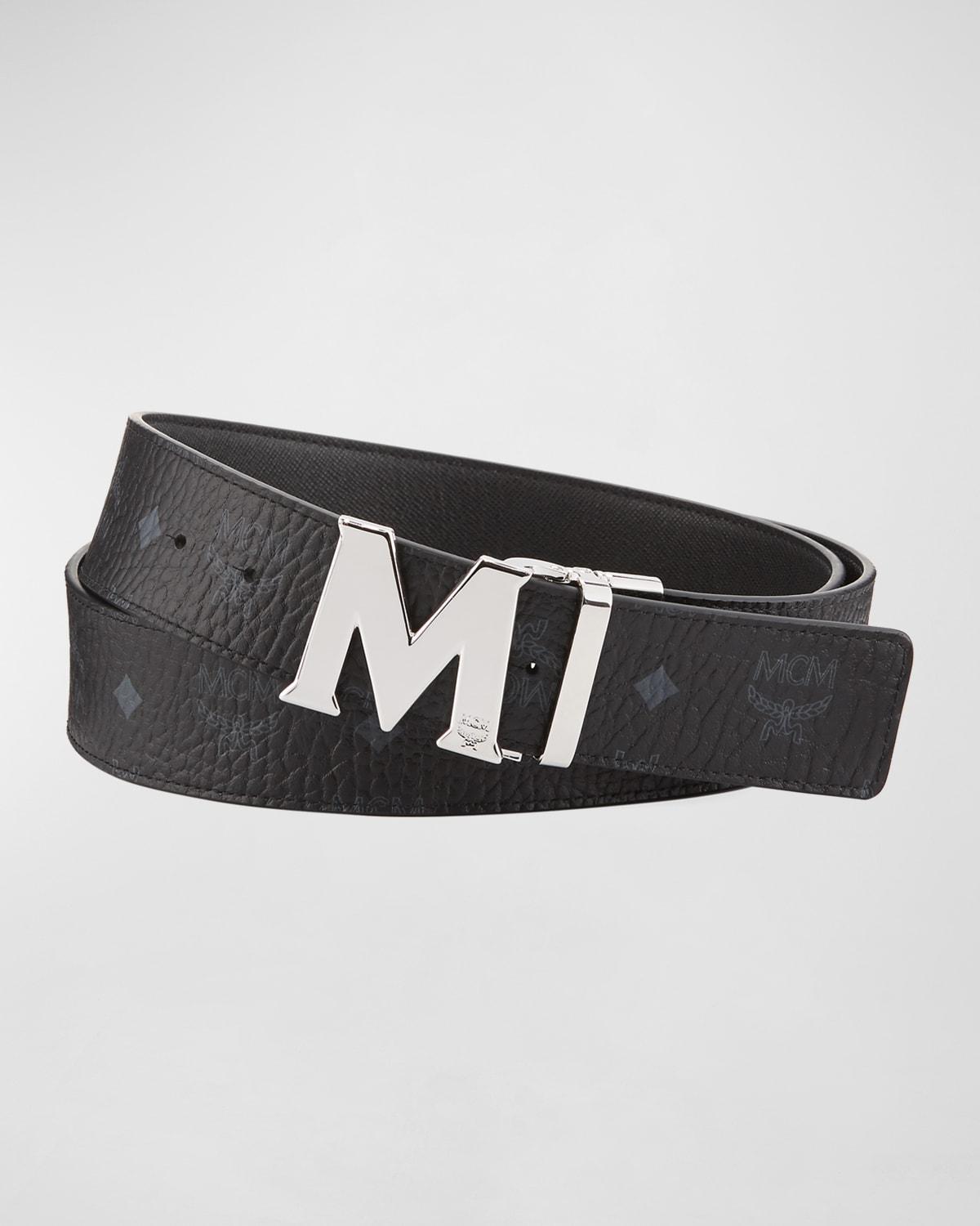 CASSANDRE THIN BELT WITH SQUARE BUCKLE IN BOX SAINT LAURENT LEATHER Product Image