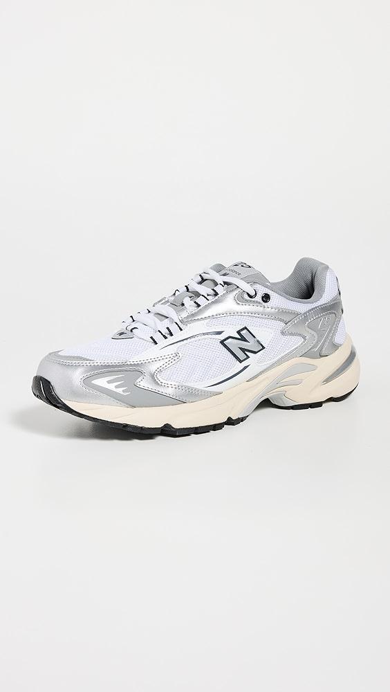 New Balance 725 Unisex Sneakers White/Grey M 12 Product Image