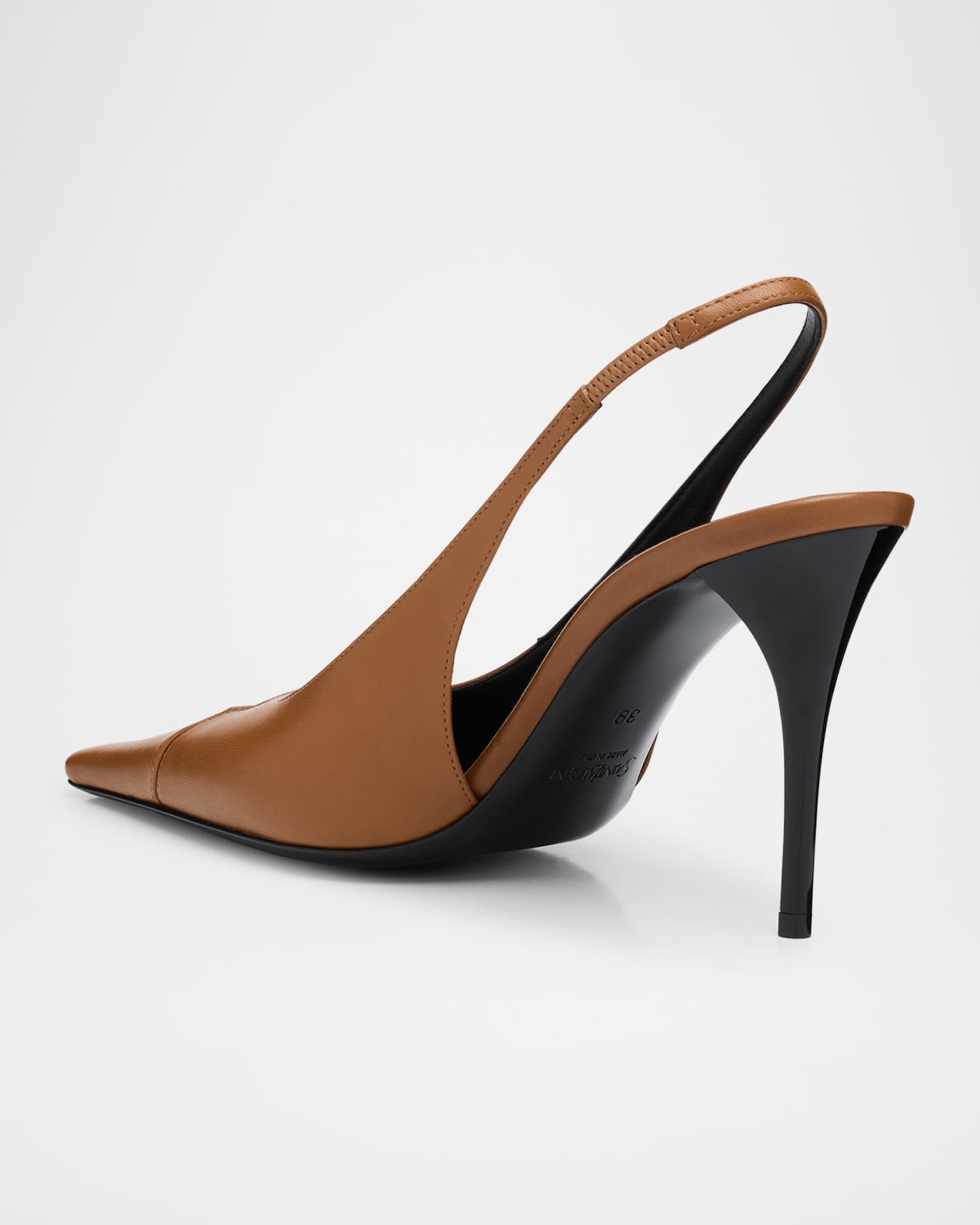 Babylone Leather YSL Slingback Pumps Product Image
