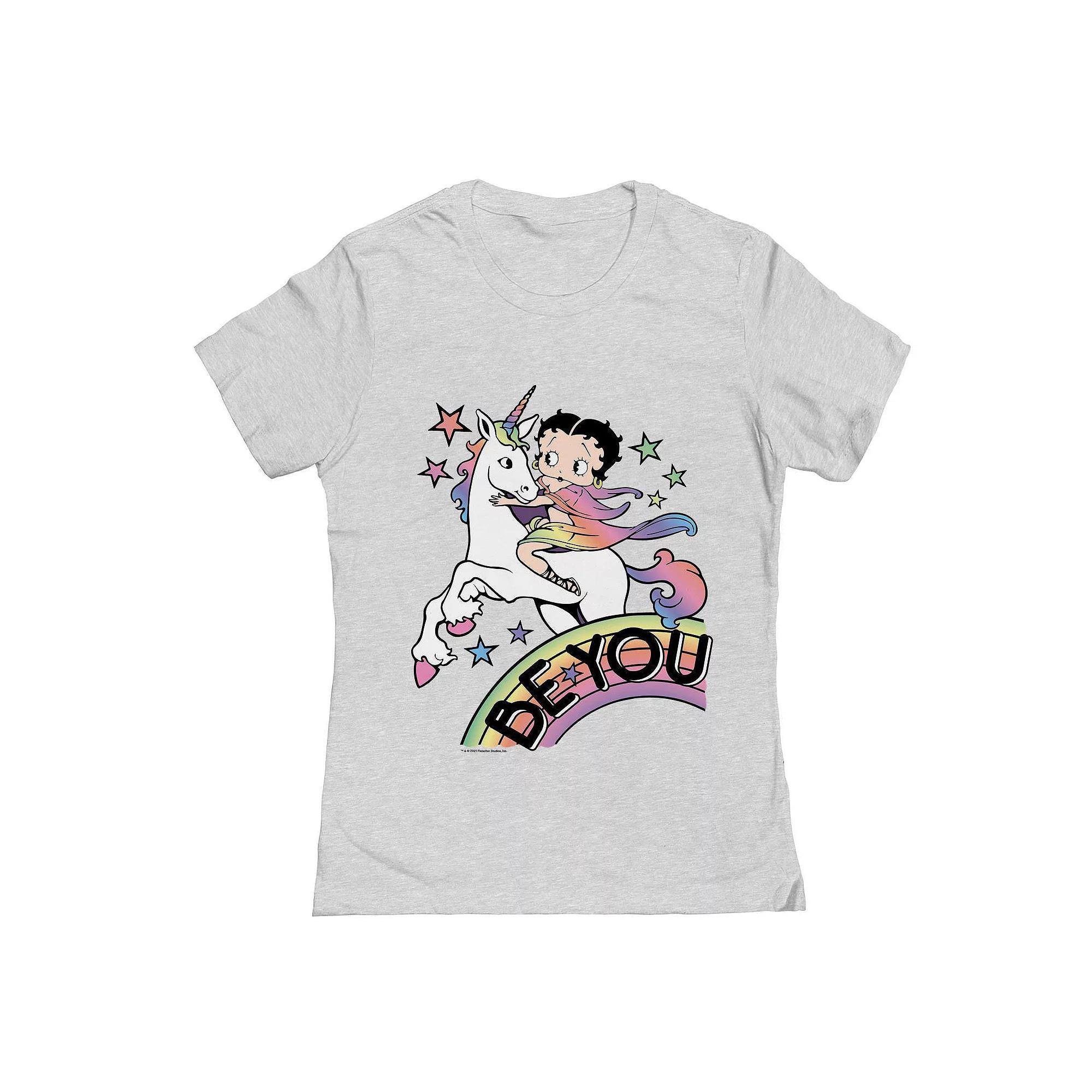 Junior's Grayson Threads The Label Be You Pride Pride Graphic Tee, Women's, Size: Medium, Grey Gray Product Image