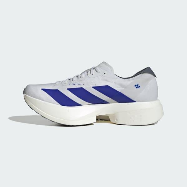 adidas Adizero Adios Pro 4 Shoes Lucid Blue 7 Mens Product Image