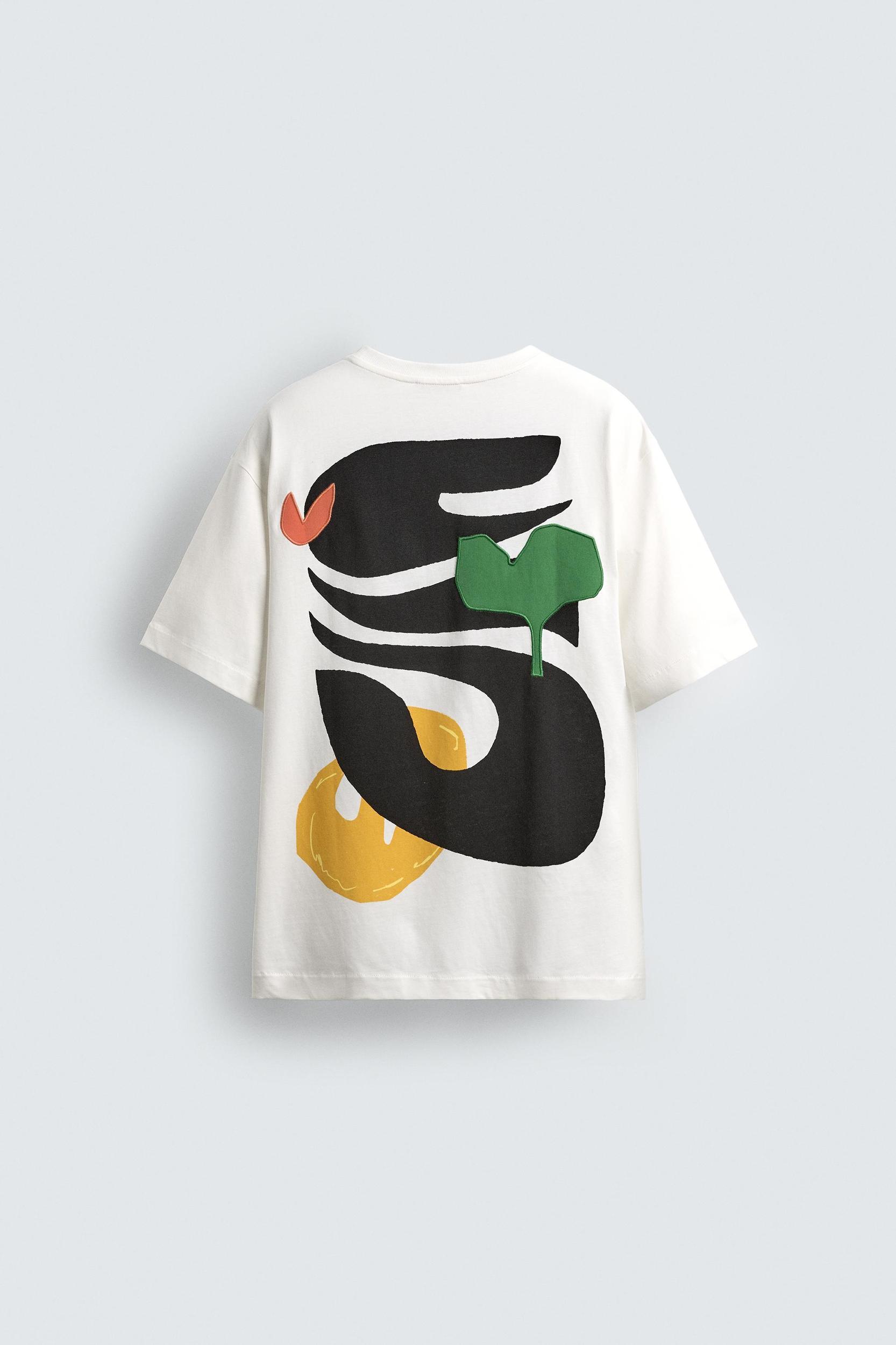 CONTRAST PATCH T-SHIRT Product Image