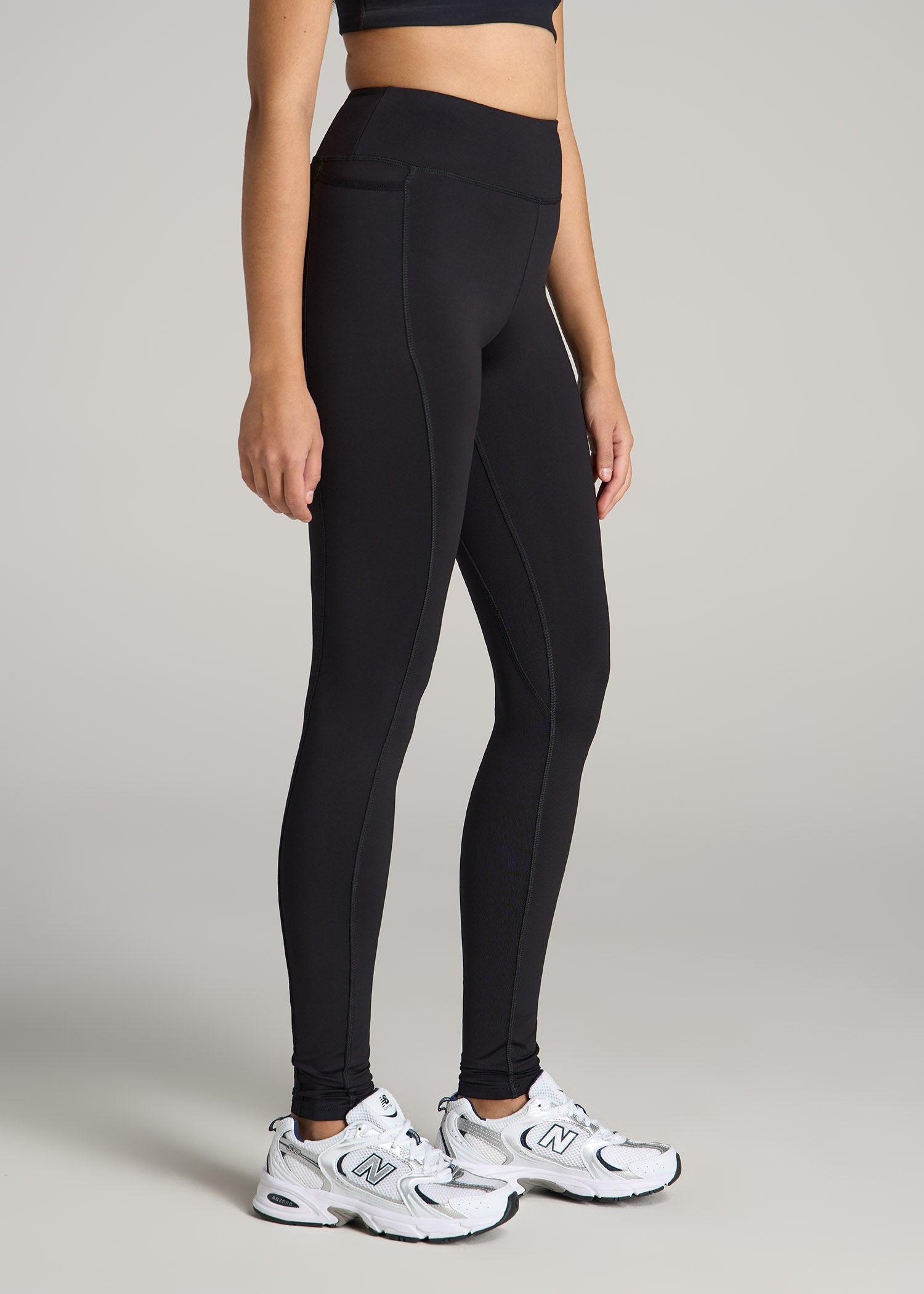 Bella Outer-Pocket Tall Women's Legging in Black Product Image