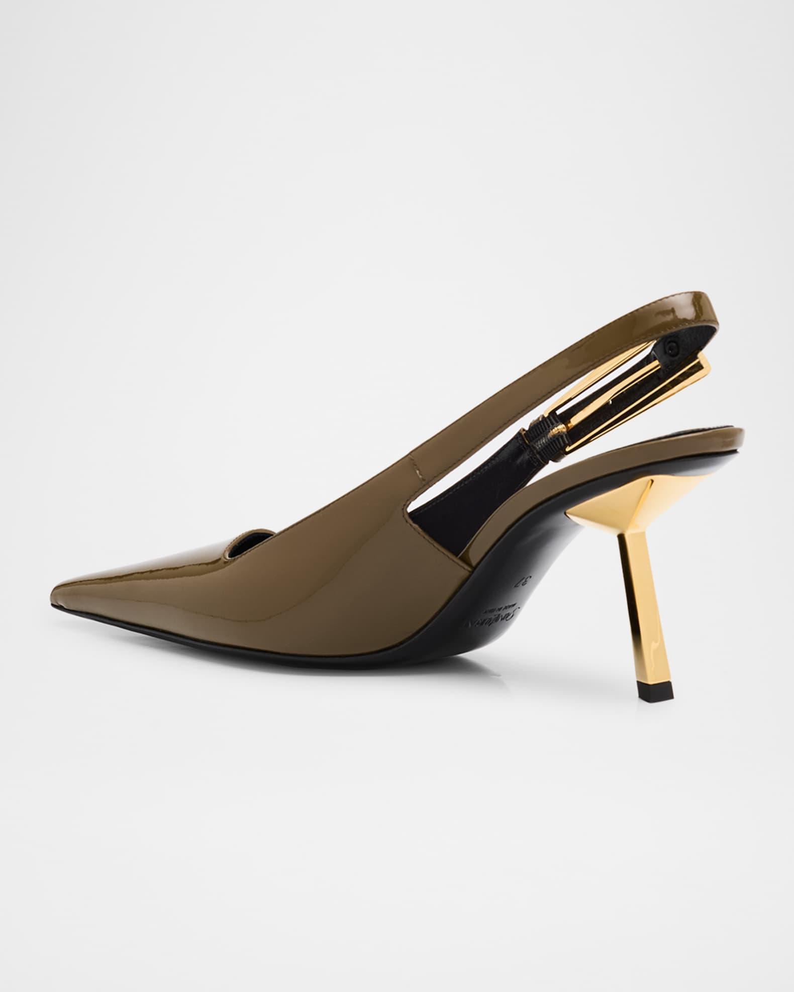 Lee Glossy Slingback Pumps Product Image