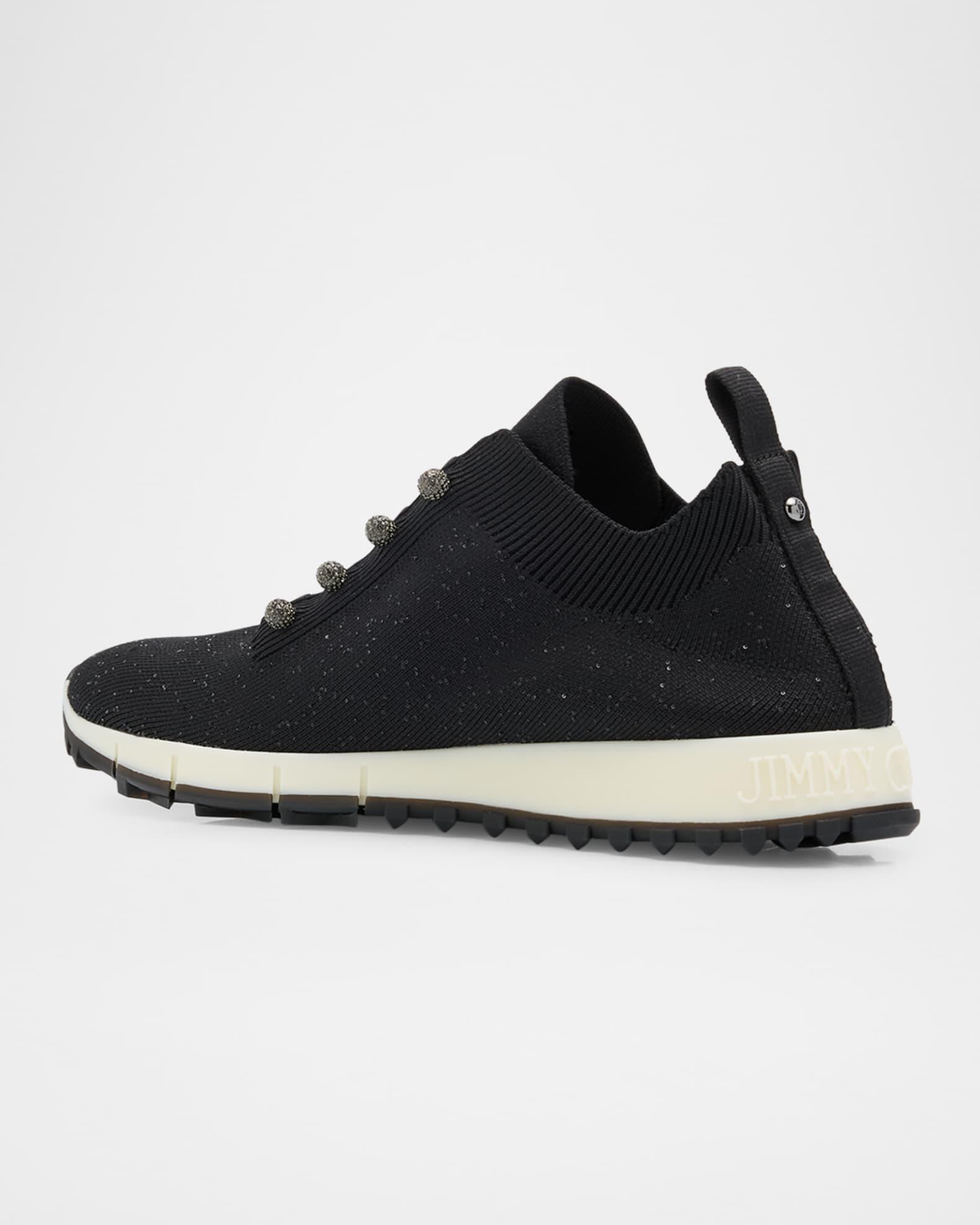 Veles Sequin Knit Trainer Sneakers Product Image