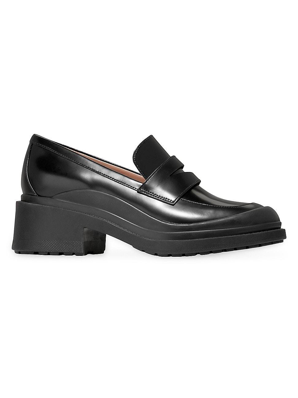 Cole Haan Grand Ambition Westerly Loafer Leather) Women's Flat Shoes Product Image