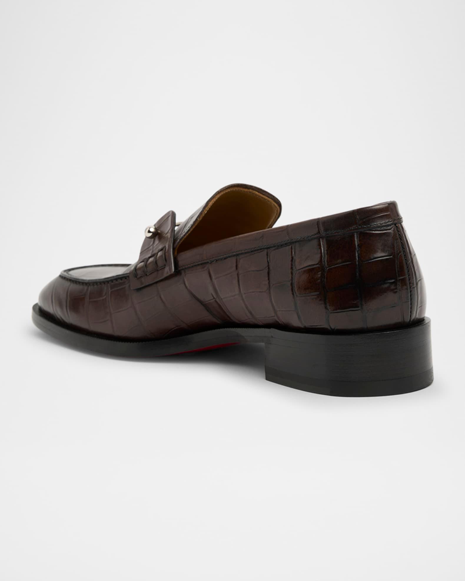 Men's Chambelimoc Croc-Effect Loafers Product Image
