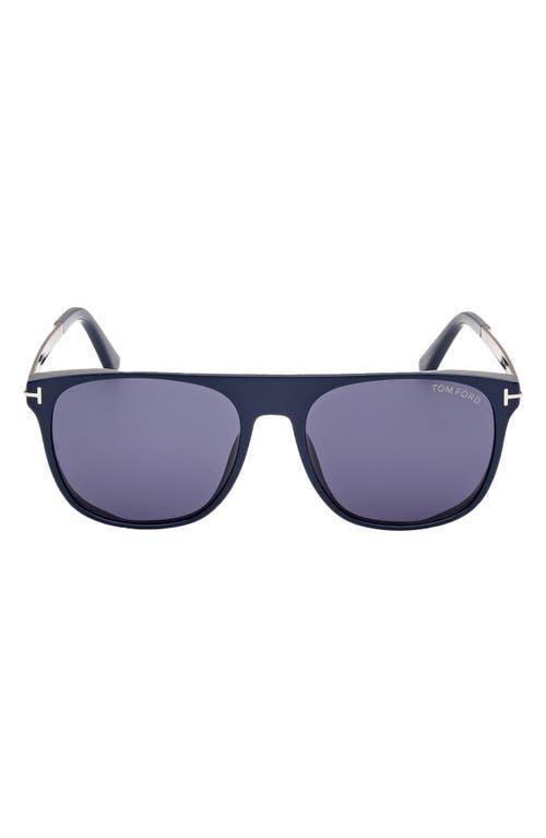 Mens Fletcher 57MM Square Sunglasses Product Image