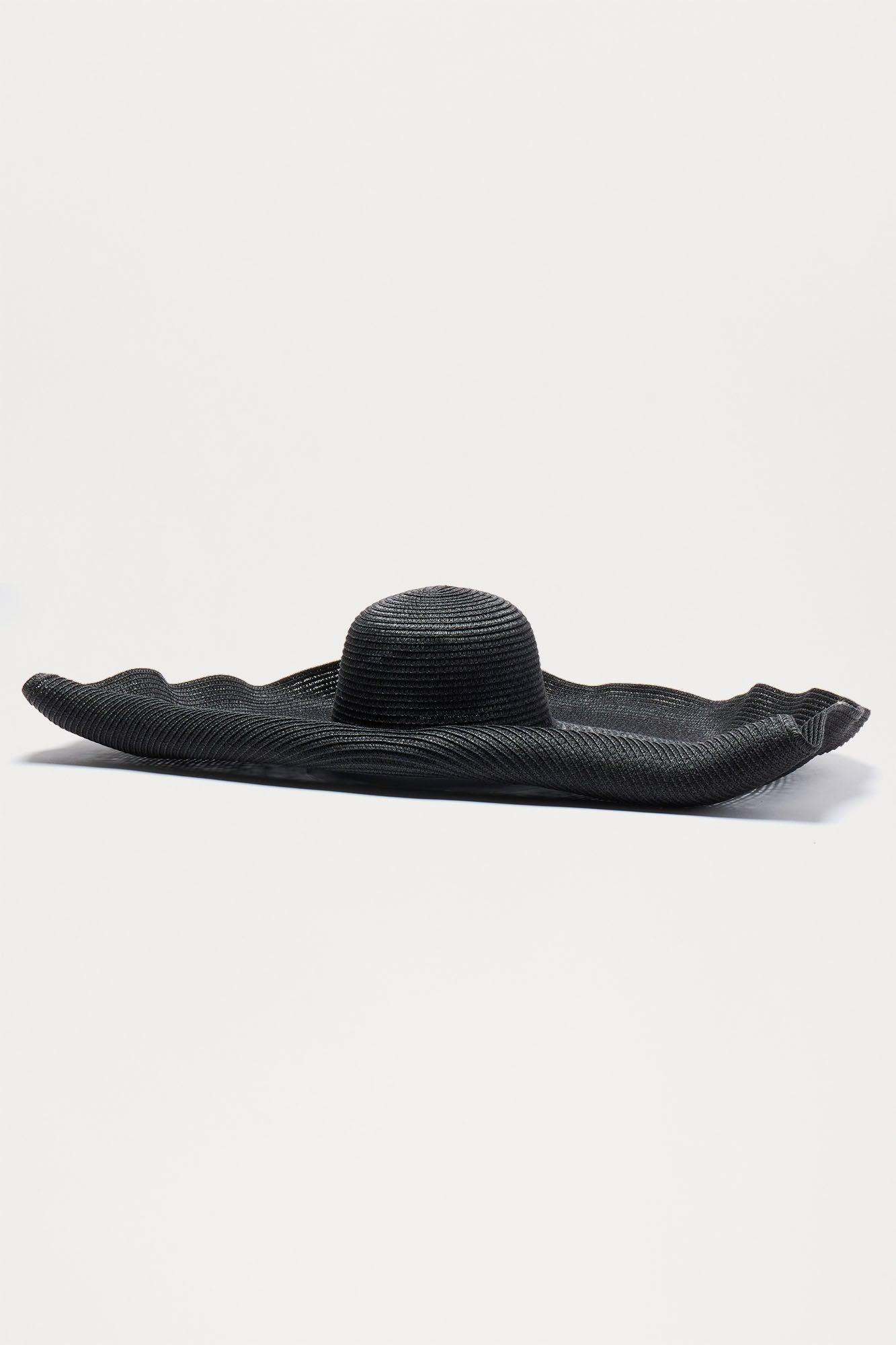 So Extra Oversized Floppy Hat - Black Product Image