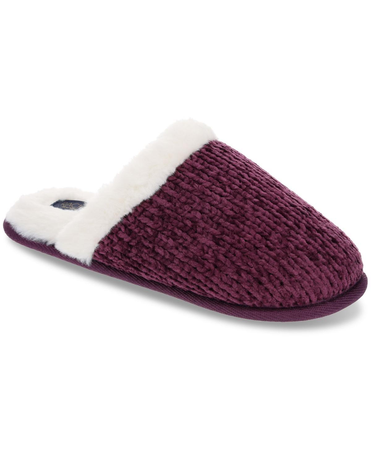 Rachel Rachel Roy Women's Chenille Scuff Slippers, Size: Medium(7/8), Pink Product Image