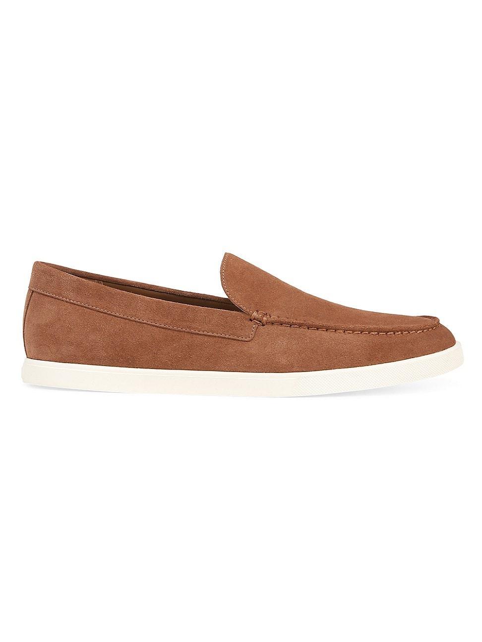 Mens Suede Slip-On Sneaker Loafers Product Image