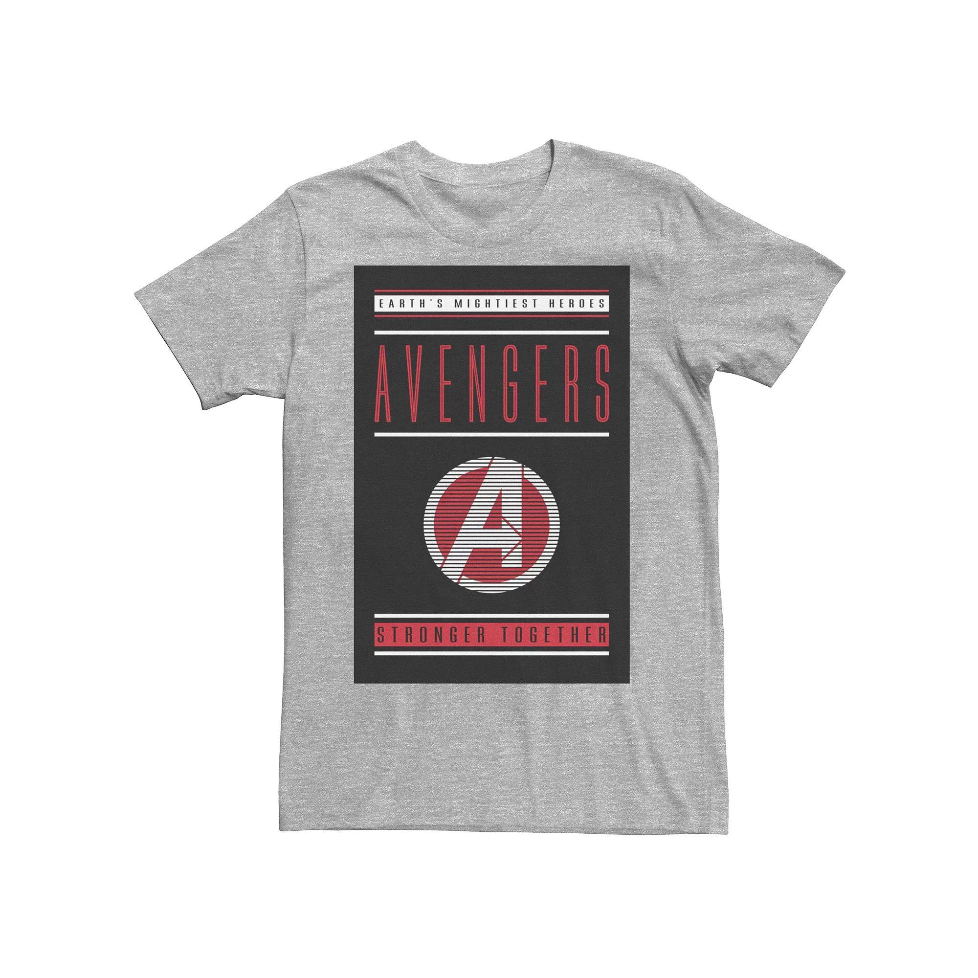Men's Marvel Avengers Endgame Stronger Together Tee, Size: Medium, Athletic Grey Product Image