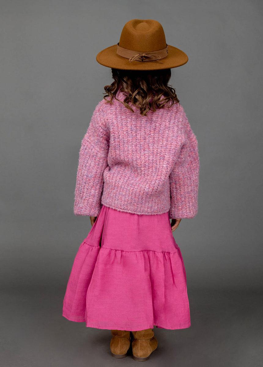 Annabel Skirt in Mulberry Girls Product Image