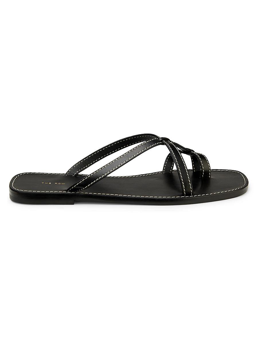 Womens Link Leather Sandals Product Image