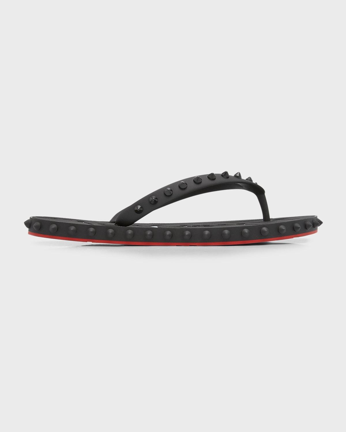 Loubi Donna Spike Red Sole Flip Flops Product Image