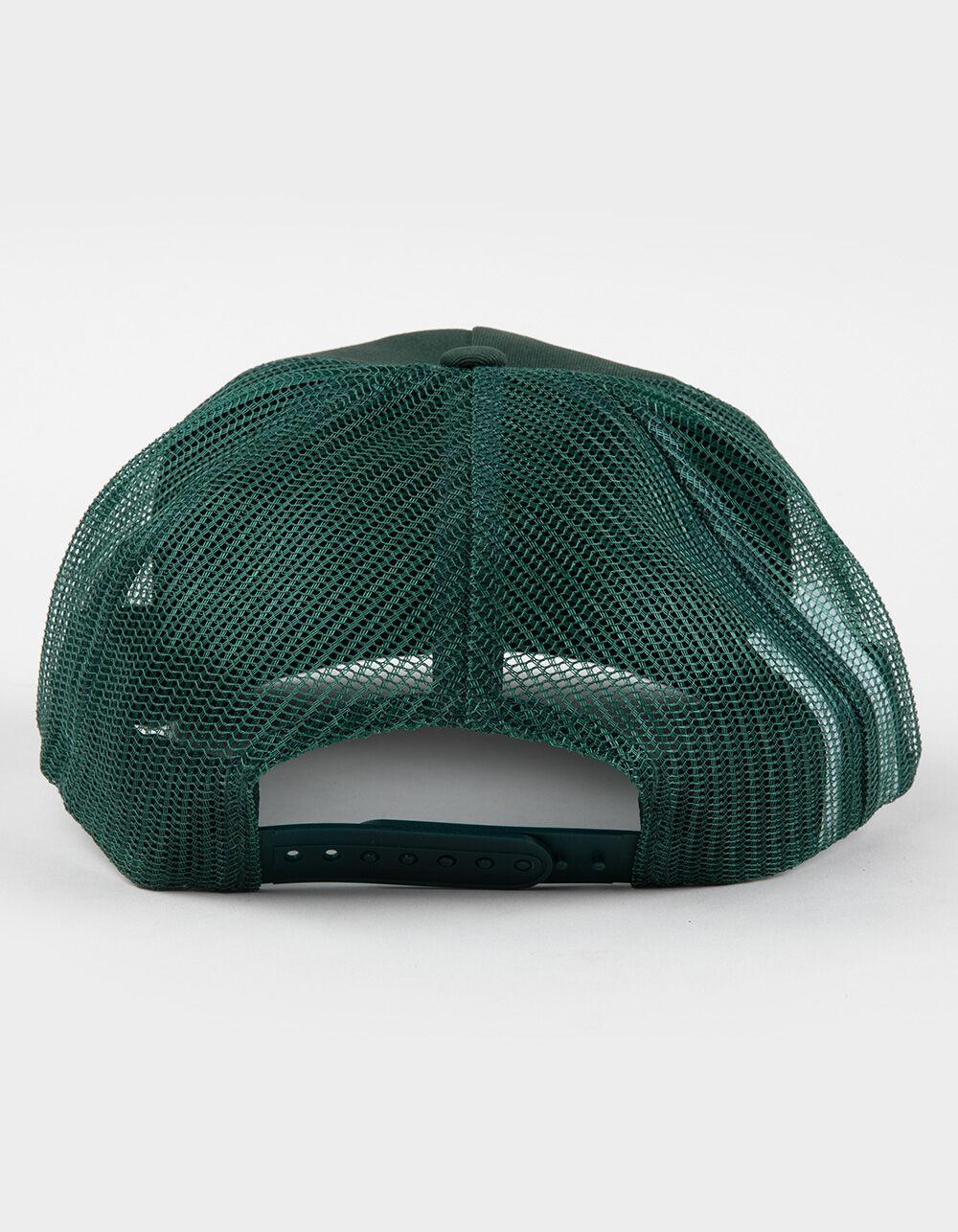 BRIXTON Keaton NetPlus Trucker Hat - DK GREEN Product Image