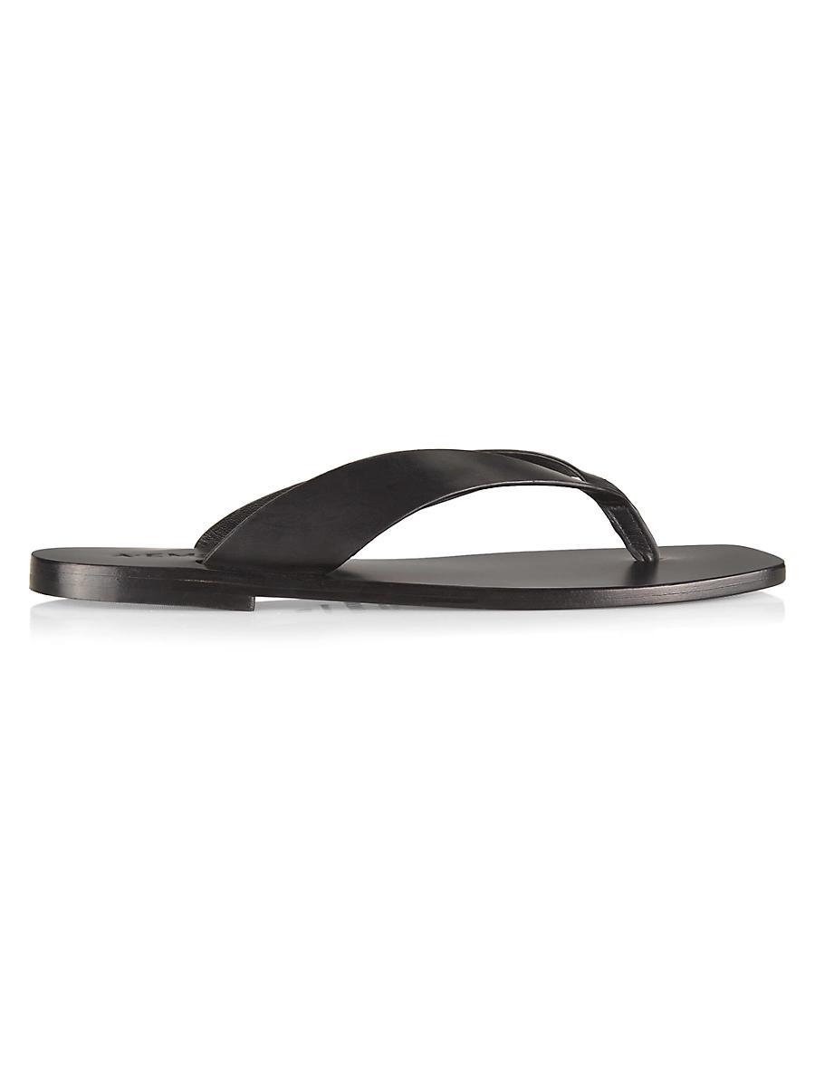 Womens Kinto Leather Flip-Flops Product Image