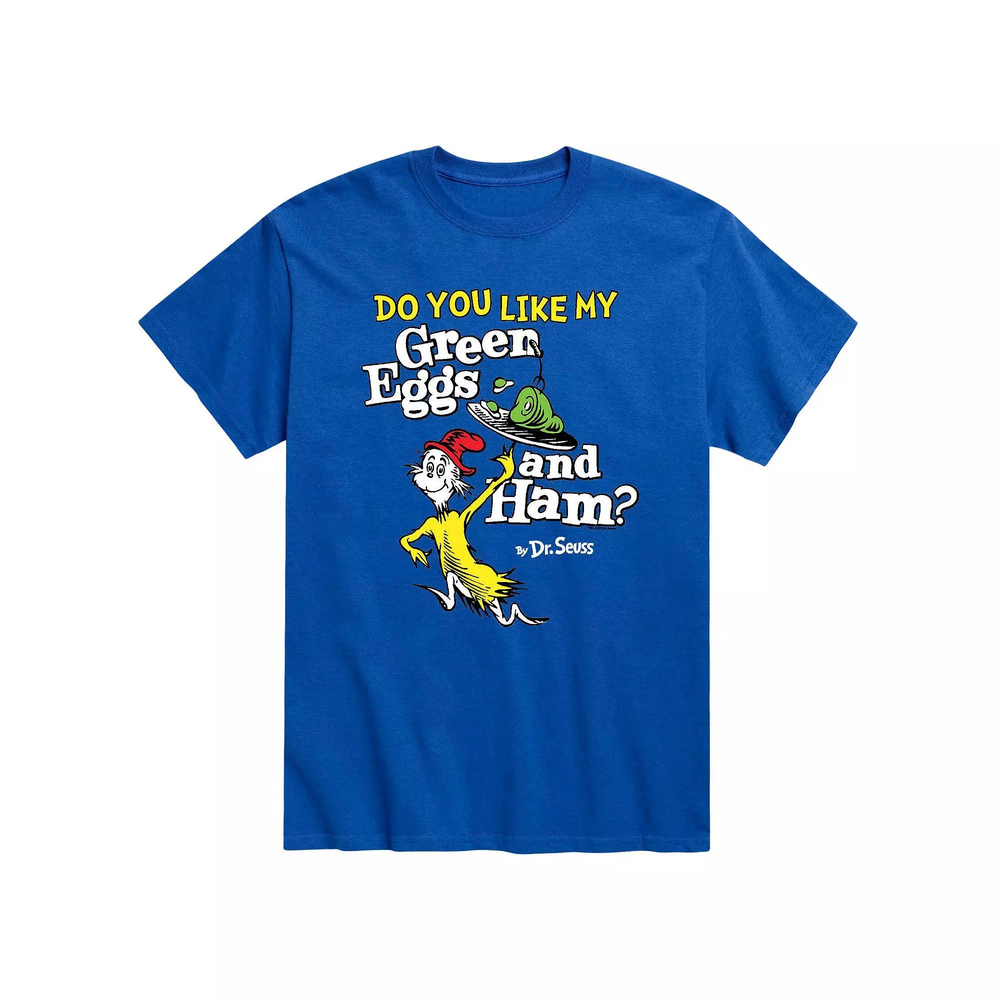 Mens Dr. Seuss Eggs And Ham Tee Product Image