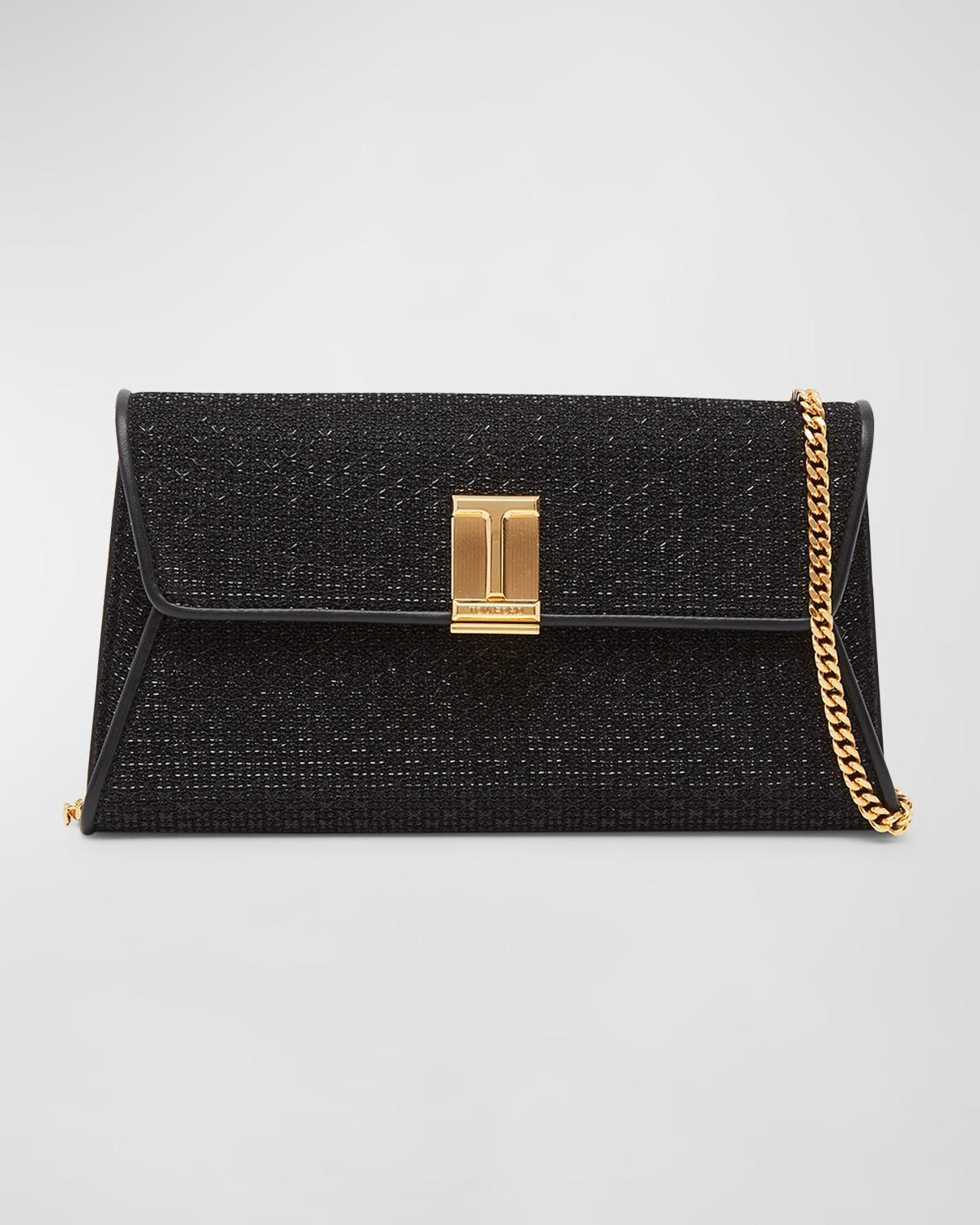 Nobile Clutch in Textured Fabric Product Image