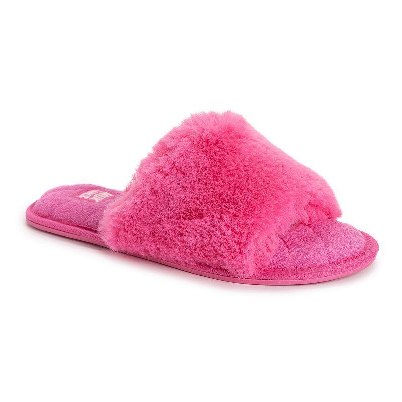 MUK LUKS Sariah Women's Slide Slippers, Size: XL, Purple Product Image