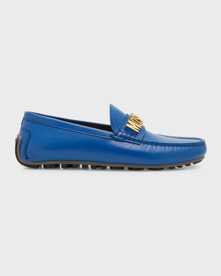 Mens Suede and Leather Moccasin Drivers Product Image