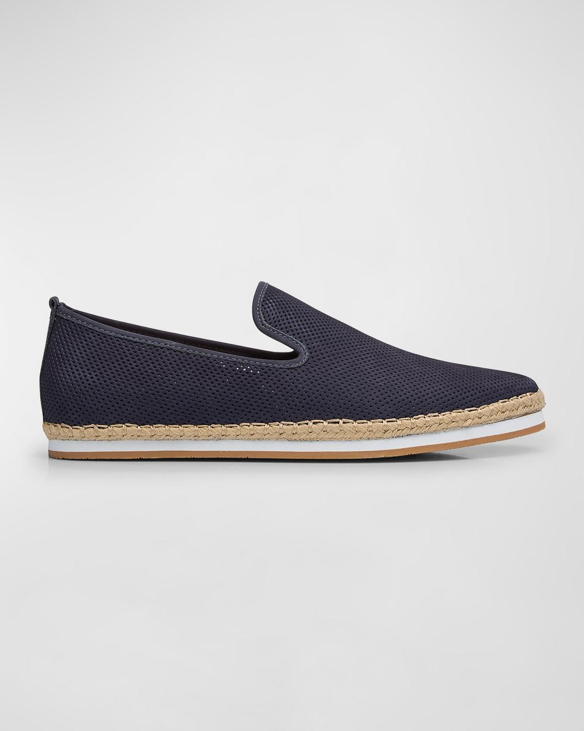 Peter Millar Coastal Perforated Slip-On Men's Shoes Product Image