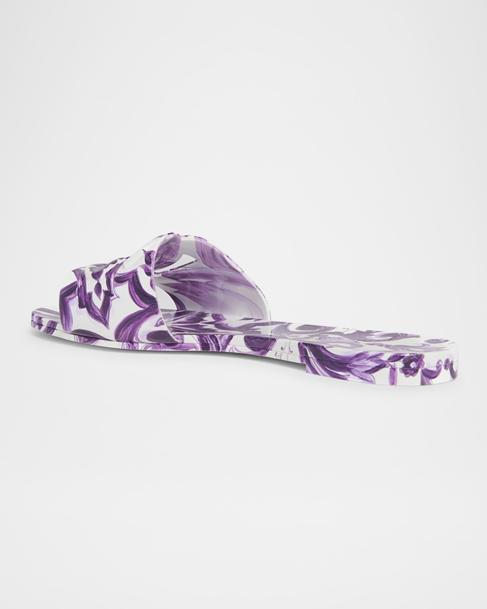 Maiolica Cut-Out DG Rubber Sandals Product Image