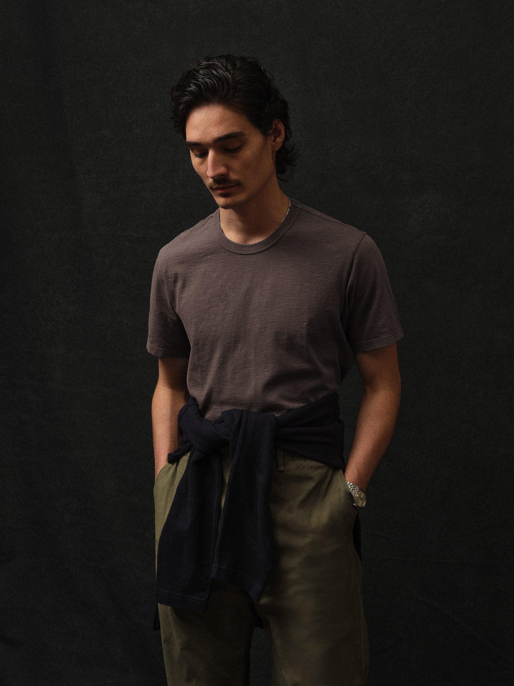 Clove Venice Wash Slub Classic Tee Product Image