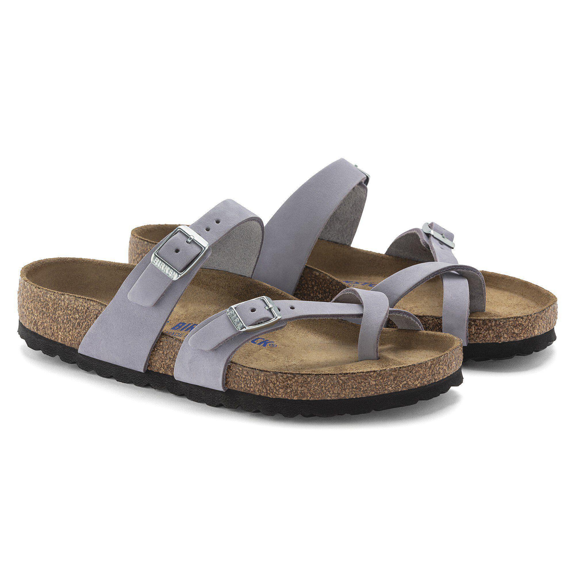 Mayari Soft Footbed Nubuck Leather Purple Fog Product Image