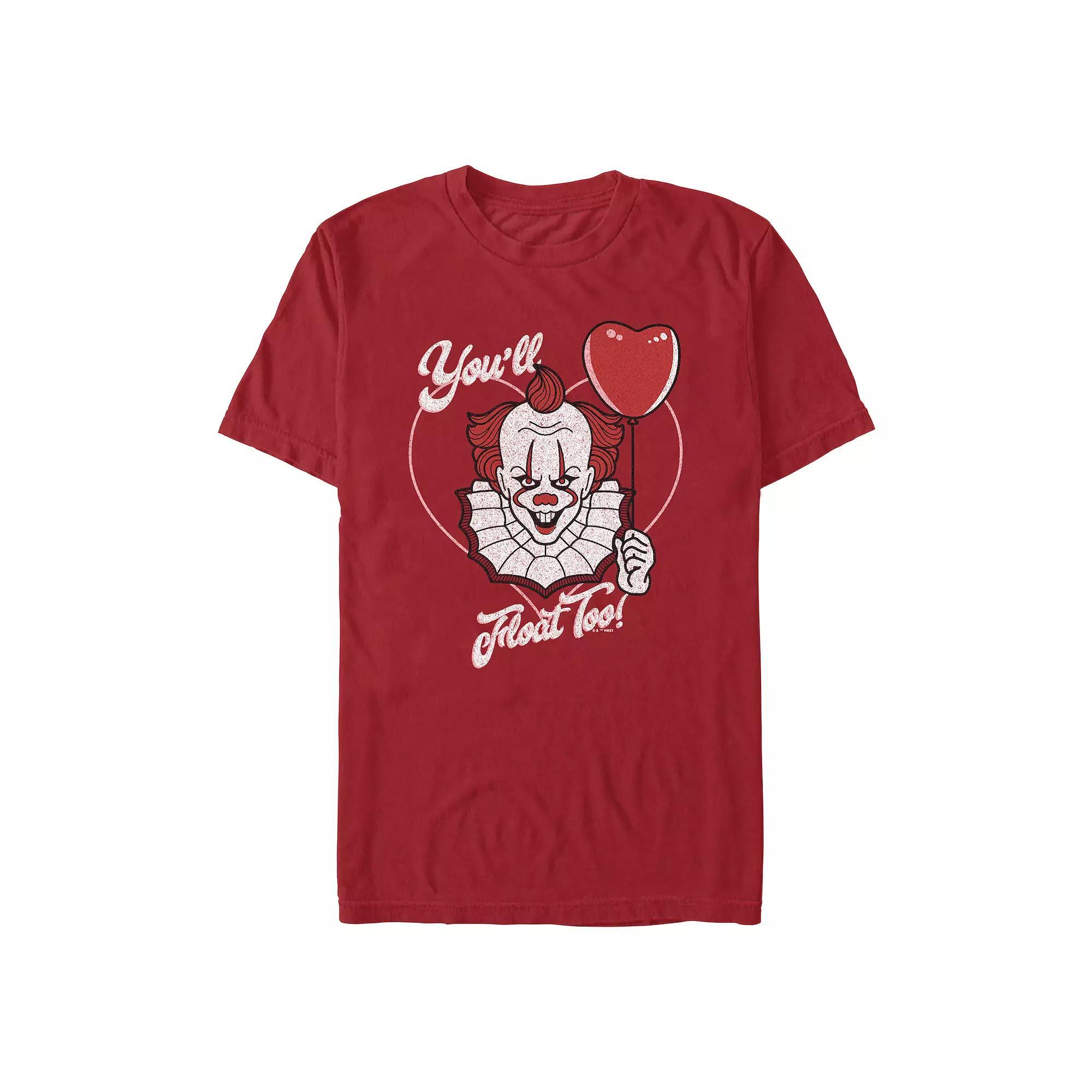 Men's IT You'll Float Too Graphic Tee, Size: XS, Red Product Image