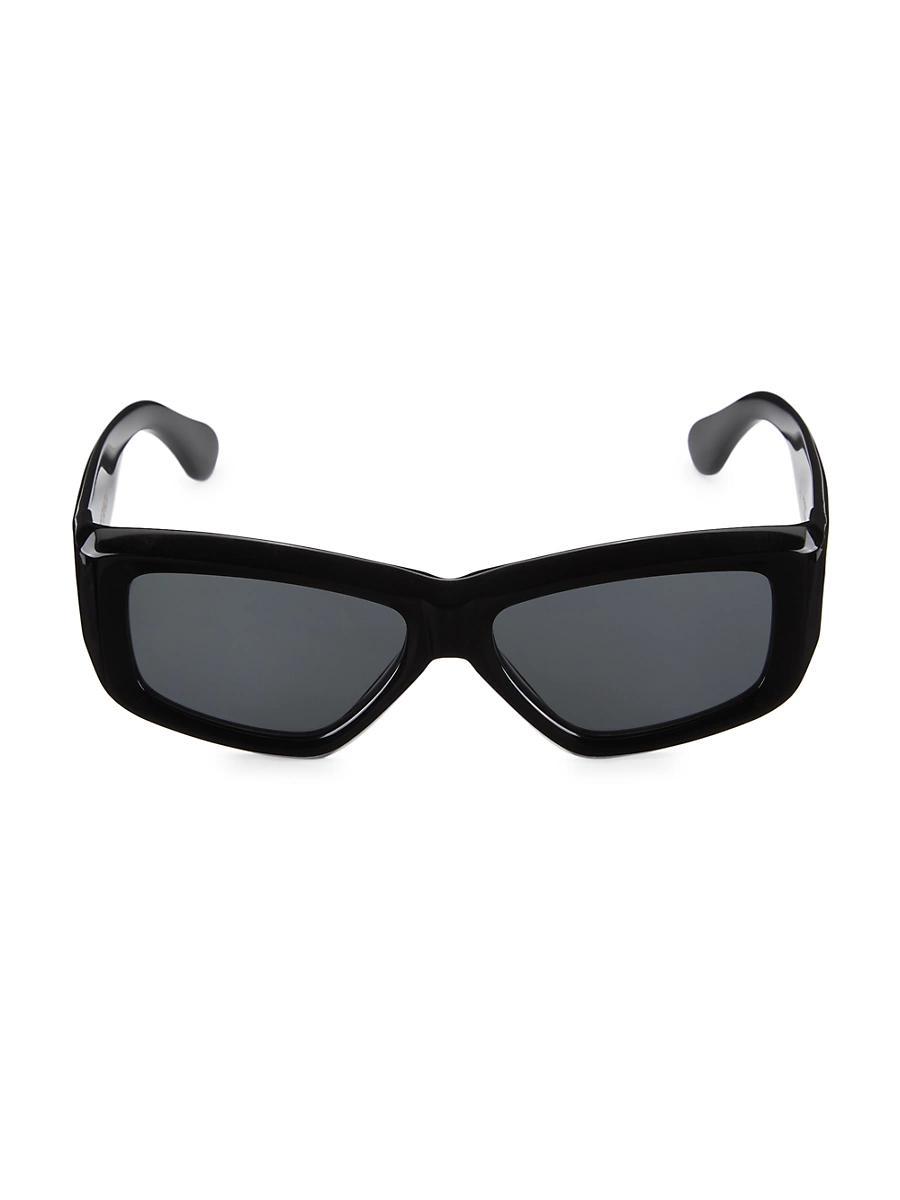 Mens Kaswara 57MM Rectangular Sunglasses Product Image