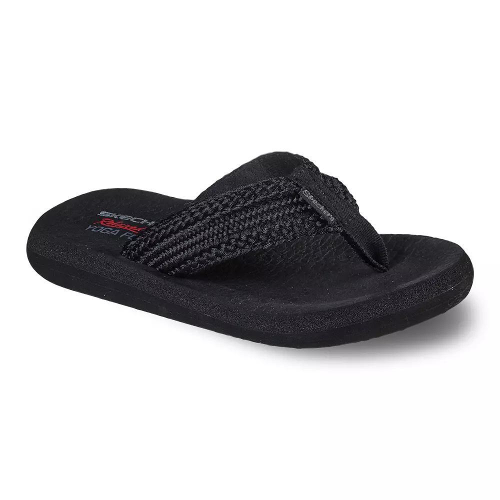 Skechers® Cali Asana Hidden Valley Women's Sandals, Size: 7, Black Product Image