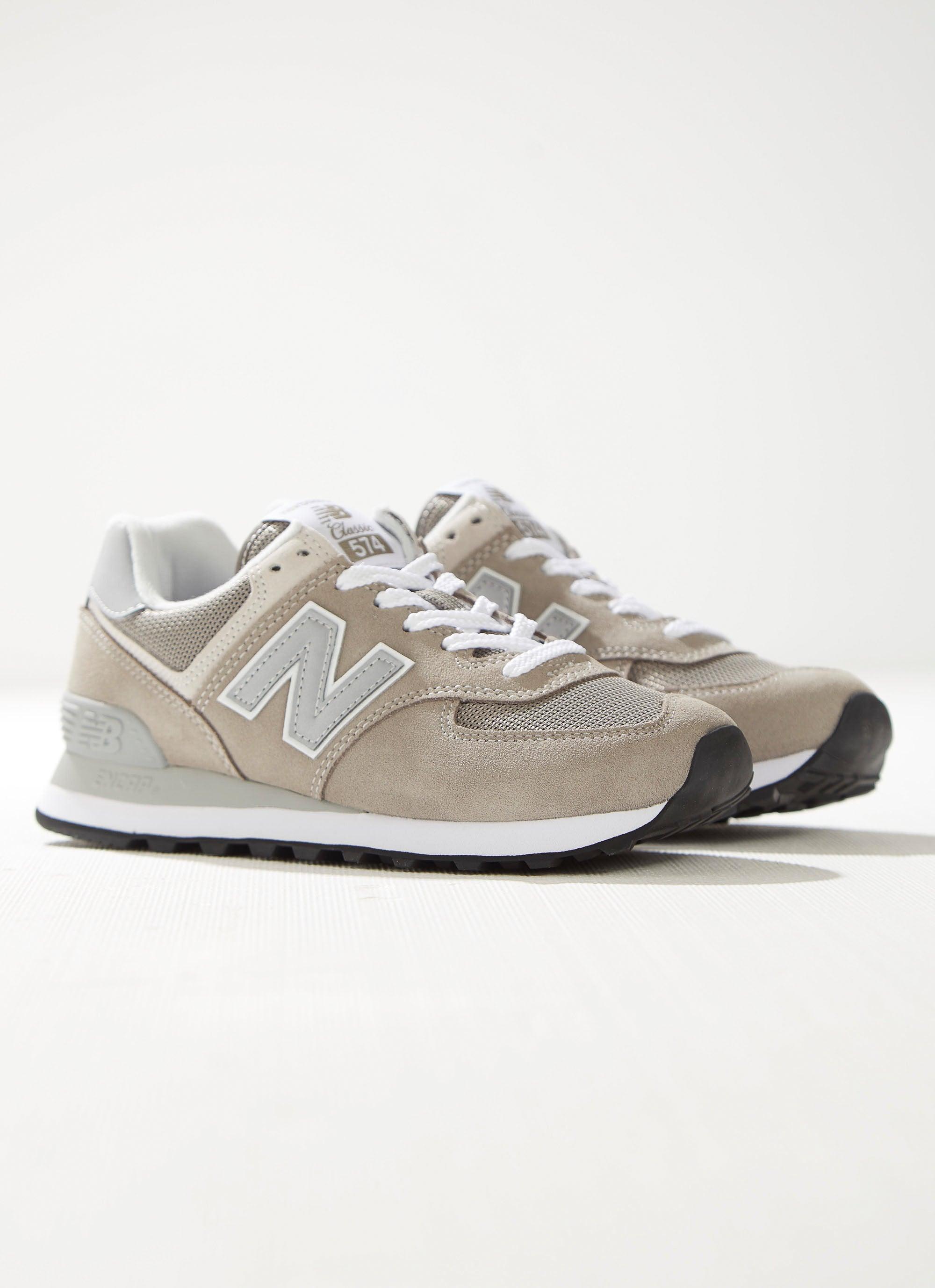 574 Sneaker - Grey with White Product Image