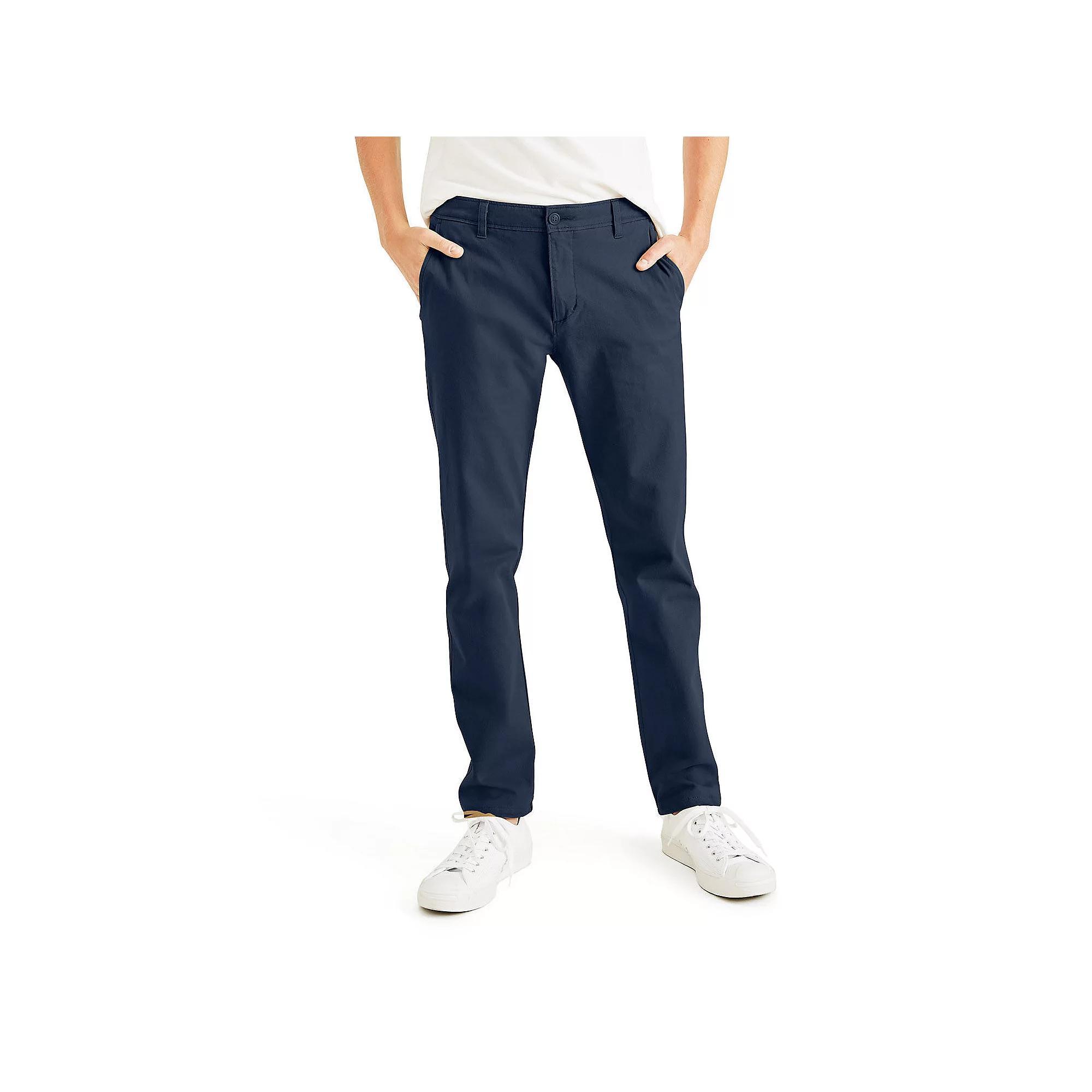 Mens Dockers Ultimate Chino Slim-Fit with Smart 360 Flex New British Green Product Image