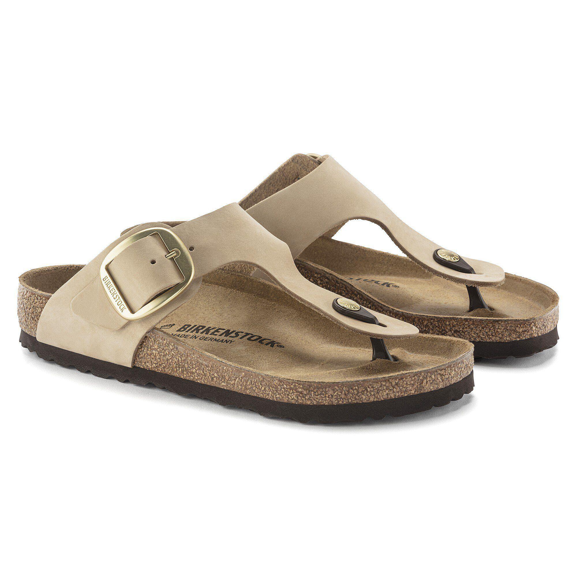 Gizeh Big Buckle Nubuk Leather Product Image